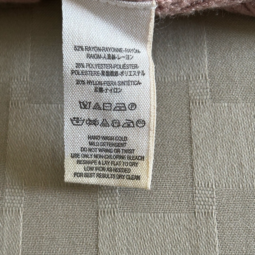 Free People Structured Knit Oversized Tunic Sweater in Dusty Mauve - Picture 10 of 13